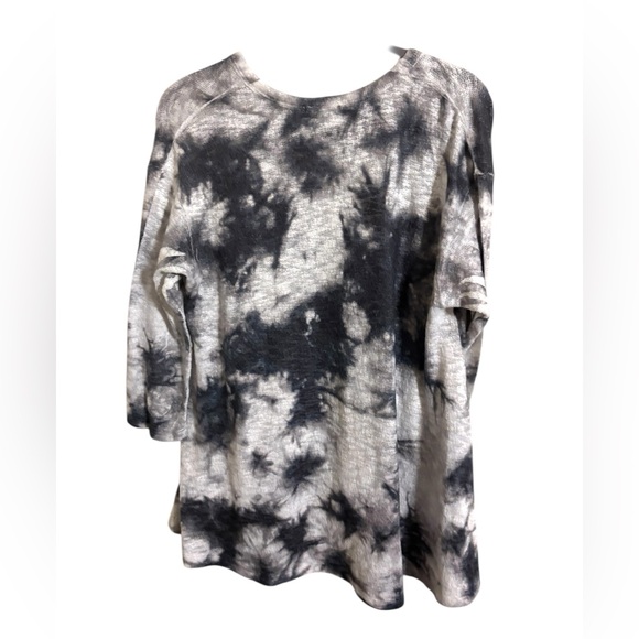 Jess & Jane Tie Dye Lightweight Long Sleeve Top Large - Picture 2 of 5